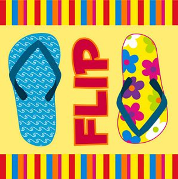 Flip Flops Luncheon Napkins Pk of 20 - 4NL133