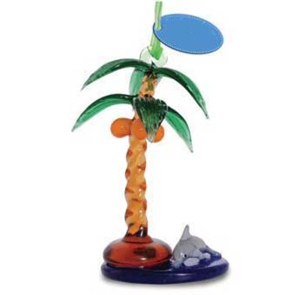 Glass Ornament Palm Tree 859-13