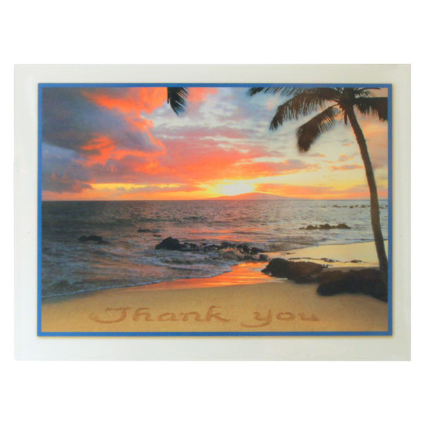 Sun Set Thank You Note Cards Pack of 8 BTN35972