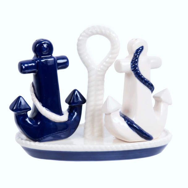 Nautical Anchor Salt & Pepper Shakers 20453