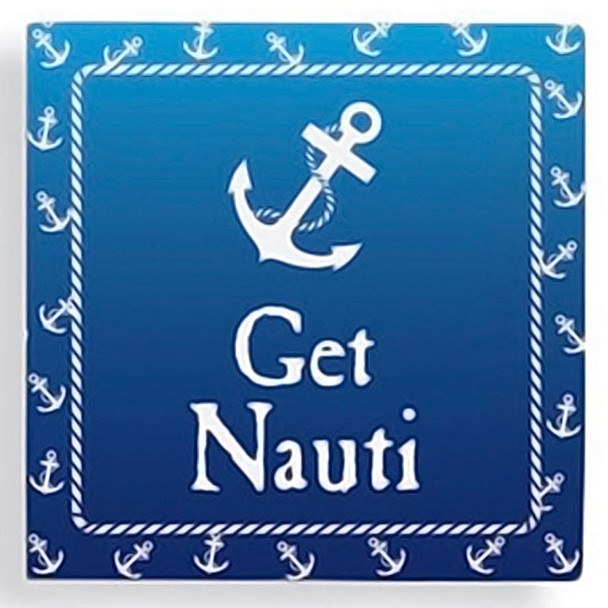 Get Nauti Nautical Beverage Paper Cocktail Napkins 15-229