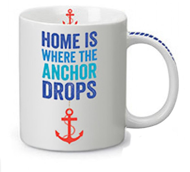 Where the Anchor Drops Coffee Mug