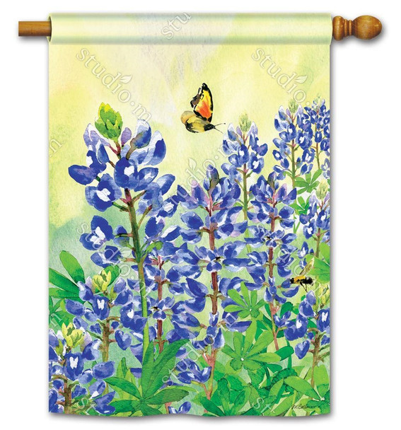 BLUEBONNET DREAM STANDARD FLAG