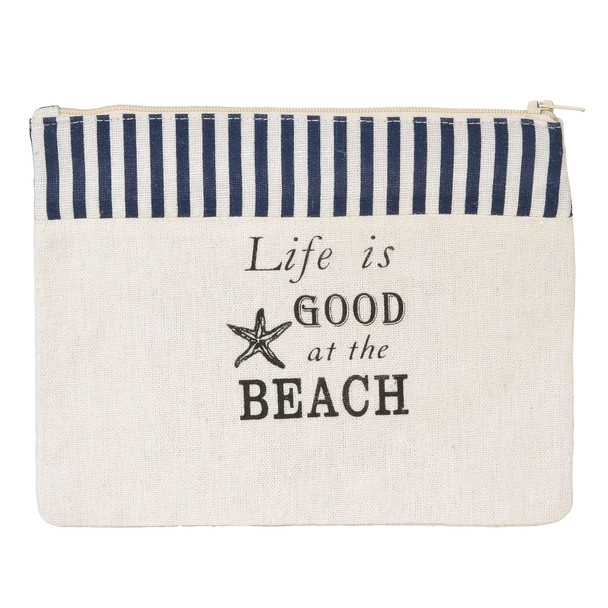 COAST - Life is Good - Cotton Zipper Cosmetic Pouch 6001910
