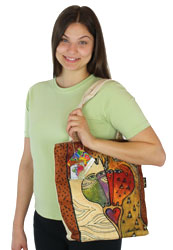 Laurel Burch Love Horses Shoulder Tote LB5680