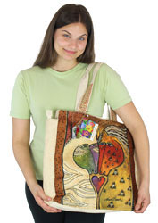 Laurel Burch Love Horses Shoulder Tote LB5681