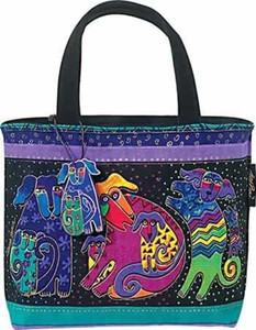 laurel burch dog purse