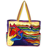 Laurel Burch Wind Spirit Oversized Tote Bag LB5280