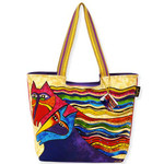 Laurel Burch Wind Spirit Scoop Tote Bag LB5281