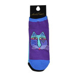 Indigo Gatos No Show 2 Pair Pack Socks Blue