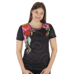 Laurel Burch Tee Shirt Floral LBT032