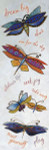 Laurel Burch Dragonflies Bookmarker - 54224