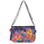 Laurel Burch Laurels Garden Crossbody Shoulder Tote