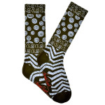 Mens Laurel Burch Hieroglyphic Shapes MENS Crew Socks - LBMS16H018-01