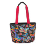 Laurel Burch Butterflies Medium Tote - LB6132