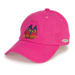 Laurel Burch - Feline Garden Embroidered Ball Cap