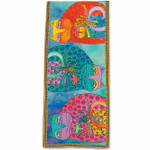 Laurel Burch Feline and Baby Scarf – Modal and Silk – LBS221
