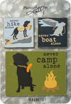 Magnet Set - Magnet Set - Never Camp, Hike, Boat Alone 39184