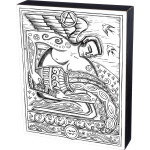 Aquarius Colorable Wall Art - Zodiac Color a Sign - 34041