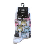 Smarty CATS Crew Socks - KBWS16H022