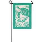 Sea Turtles Burlap GARDEN Flag - 14B8528