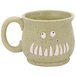 Toothy Smiling Monster Mug - 11476-SEAFOAM