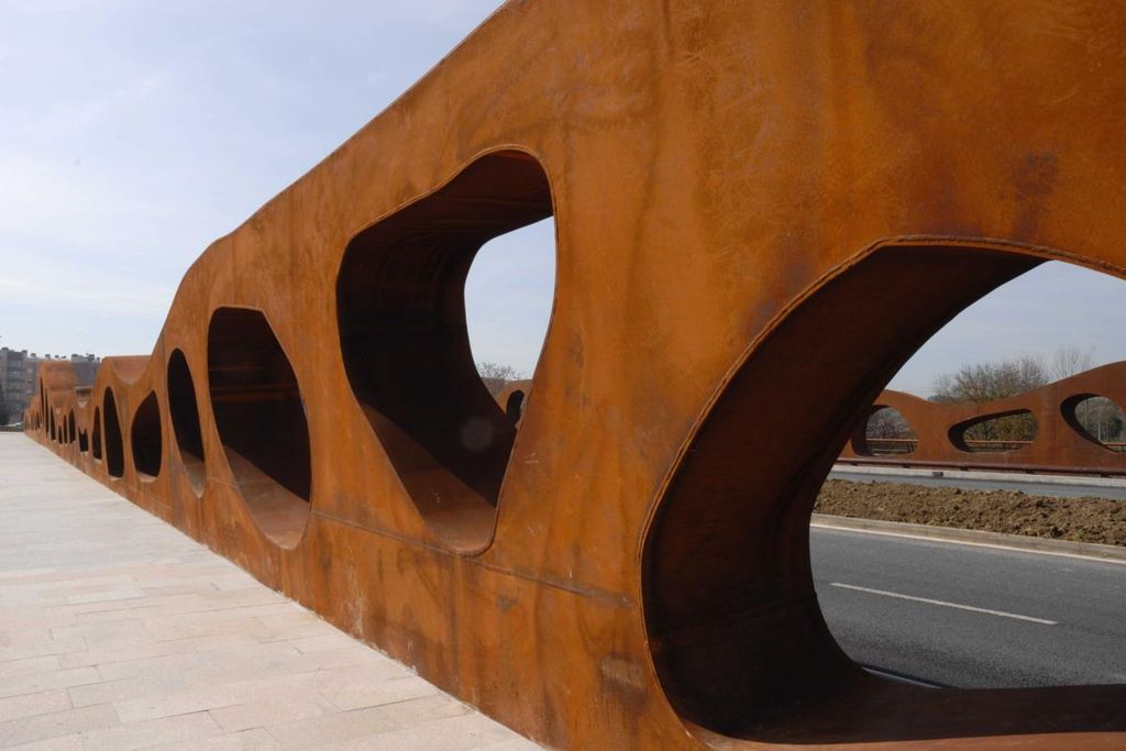 Corten Steel Structure, and Corten Sculpture