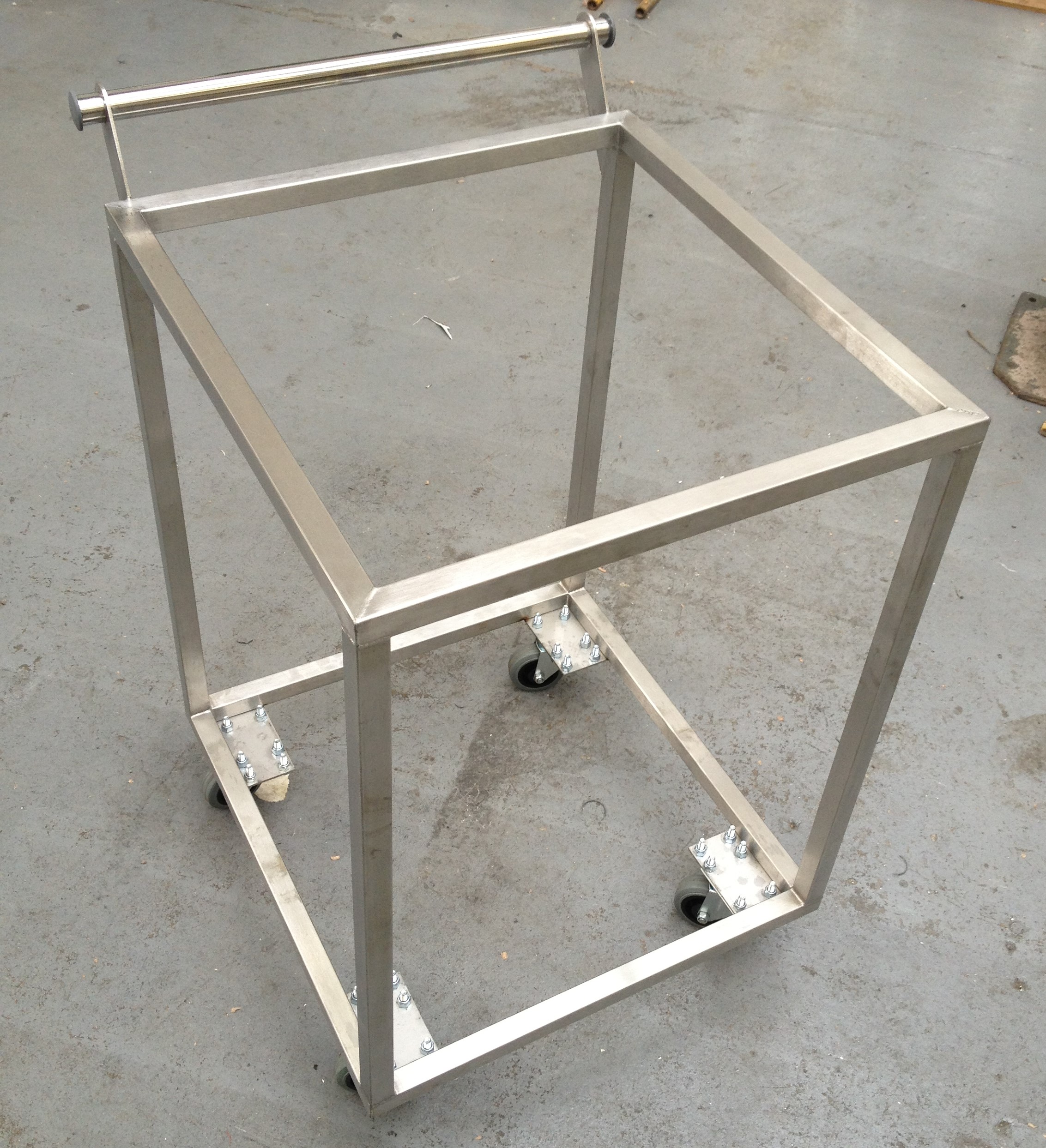 Stainless Steel Custom Trolly for Food Production