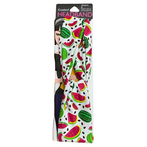 Knotted Headband: Watermelon