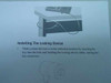 Port Inc NW3350L Noteworthy cable lock – instruction manual page showing locking device installation diagram