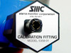 Sierra Monitor Corporation 5358-01 Calibration Fitting label and fitting detail