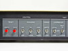 Scitec SATD4 front panel close-up – Control section with Reset, Framing (D4/ESF), Timing, and Loopback toggle switches