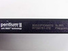 Intel Pentium II SL265 CPU – side label showing part number 80522PX266512, stepping SL265, revision R7390151-012, Philippines origin and MMX technology marking