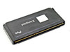 Intel Pentium II 350MHz SL2S6 CPU – top view of black SEC cartridge with Intel Pentium II logo