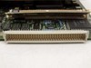 Cabletron FDMMIM-24 PCB – wide view of large multi-pin edge connector on green PCB with ZLT+ IC visible
