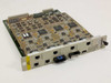 Cabletron FDMMIM-24 FDDI Ethernet Bridge Module – full 3/4 angle view showing assembled dual-board module with front panel ports and status LEDs