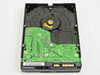 Western Digital WD400 40GB hard drive – PCB underside view showing green controller board and SATA connector