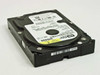 Western Digital WD400 40GB 3.5-inch SATA hard drive – top angled view showing label and PCB edge
