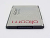 Olicom OC-3221 GoCard Token-Ring PCMCIA card — opposite side edge view showing media connector port
