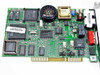 US Robotics Sportster 28800 ISA modem card — top-down PCB view showing DSP chip, speaker, transformer, and Startech chipset area