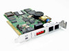 US Robotics Sportster 28800 ISA fax modem card 00084000 — angled top view showing full PCB with ISA edge connector and bracket with TELCO and PHONE RJ-11 ports