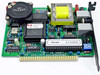 IBM SM-24HN/1 1-532-01244-307 ISA modem card top-down view showing main chipset, transformer, PB2400I label, and board silkscreen markings