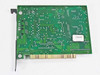 Practical Peripherals PM2400 ISA modem card PCB reverse side showing solder traces and ISA edge connector