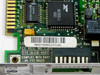 US Robotics Sportster 14.4 modem closeup of 16C550CJ UART chip, barcode label 000276000022431060, and FCC ID CJE-0223 compliance sticker