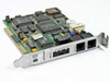 US Robotics Sportster 14.4 ISA modem card front view showing bracket with TELCO and PHONE RJ-11 ports and DIP switch bank