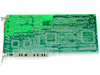 Zoom VFPV32BIS ISA modem card – solder-side (bottom) PCB view showing V.32BIS PCB Rev 1.6 trace layout