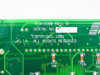 Practical Peripherals A1013200 Rev B PCB close-up — board markings showing part number A1013200 Rev B, serial number, and Copyright 1991