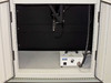 Symyx Technologies S14100 – XY linear rail and drive belt assembly inside enclosure
