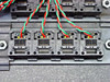 Black Telecom Rackmount Patch Panel (48 Port)