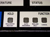 Sun Electric MRC 400 control panel – Hold/Enter/Restart button and Function buttons: Auto Sequence, Reclaim Only, Cancel